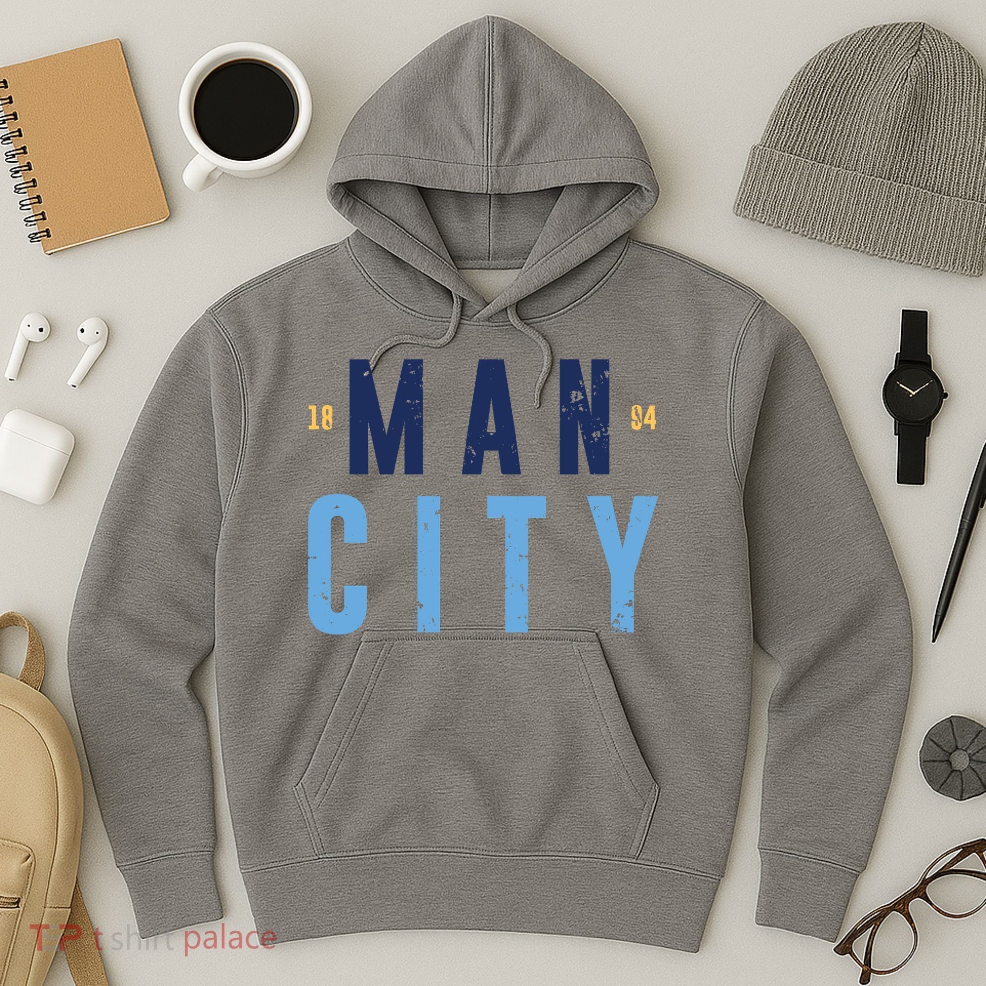 Manchester Blue 1894 Hoodie