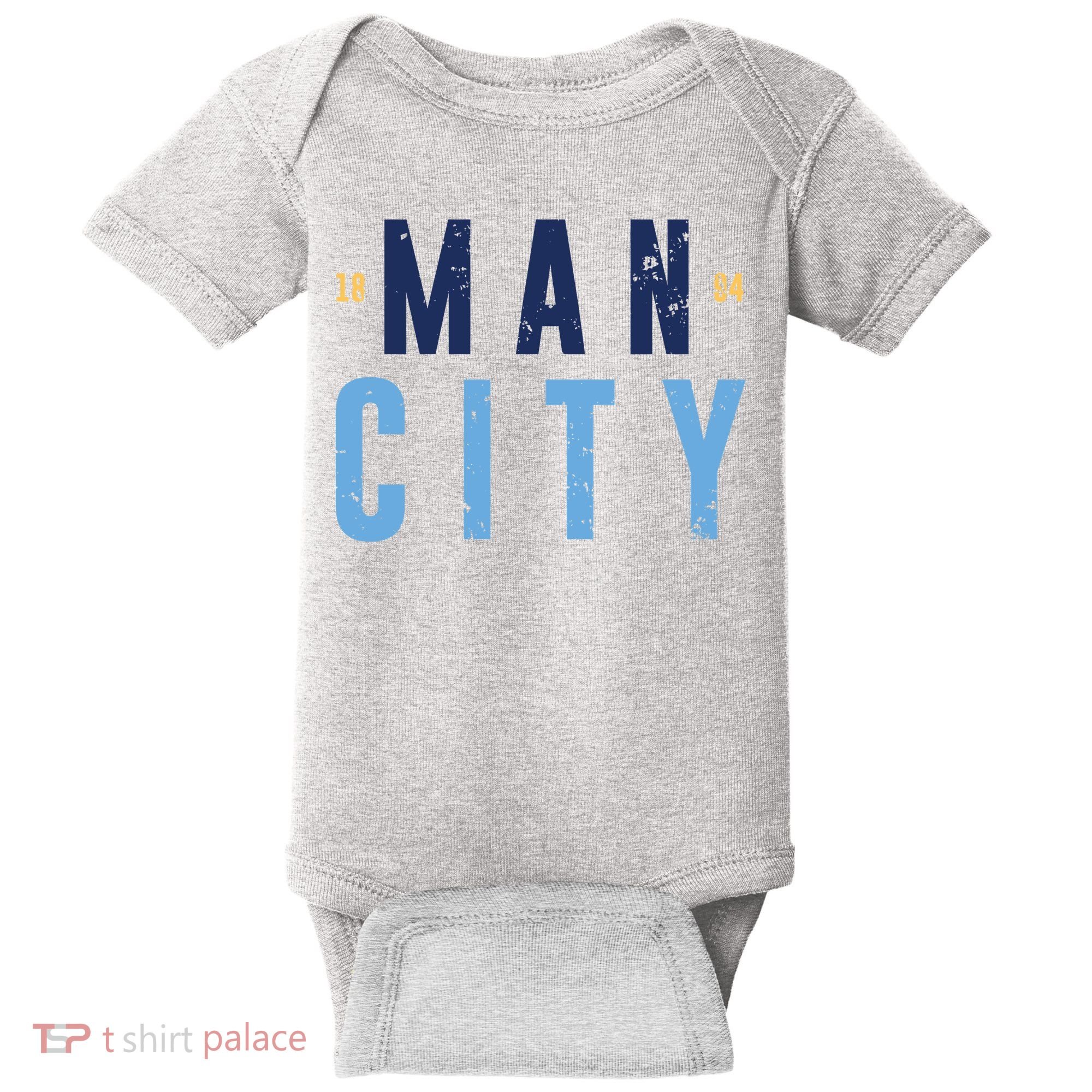Manchester Blue 1894 Baby Bodysuit