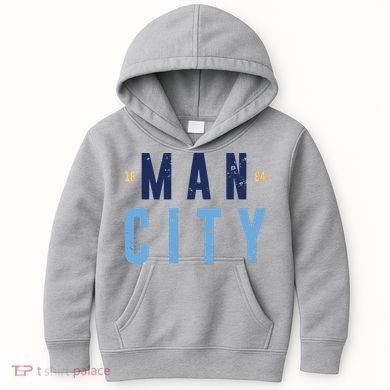 Manchester Blue 1894 Kids Hoodie