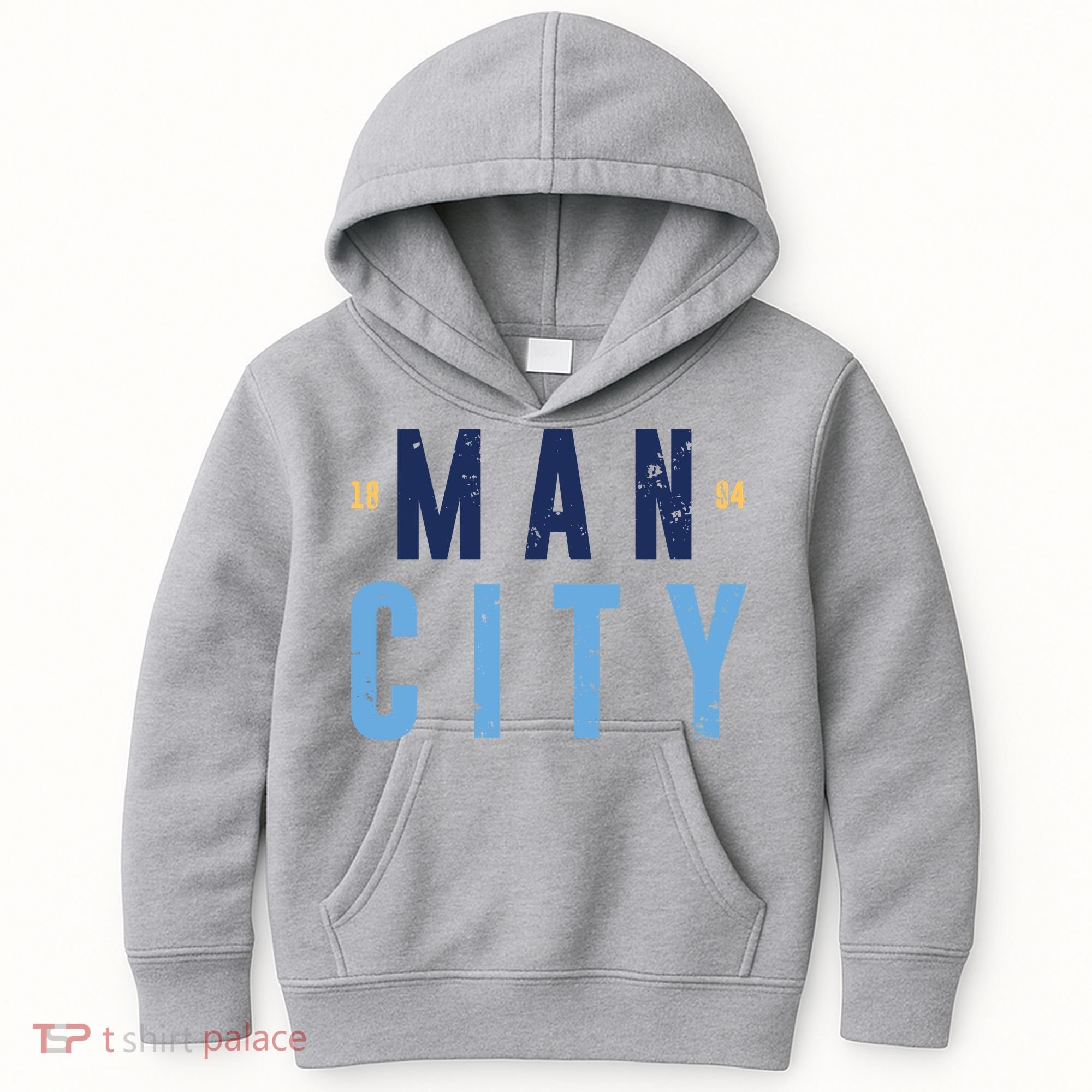 Manchester Blue 1894 Kids Hoodie