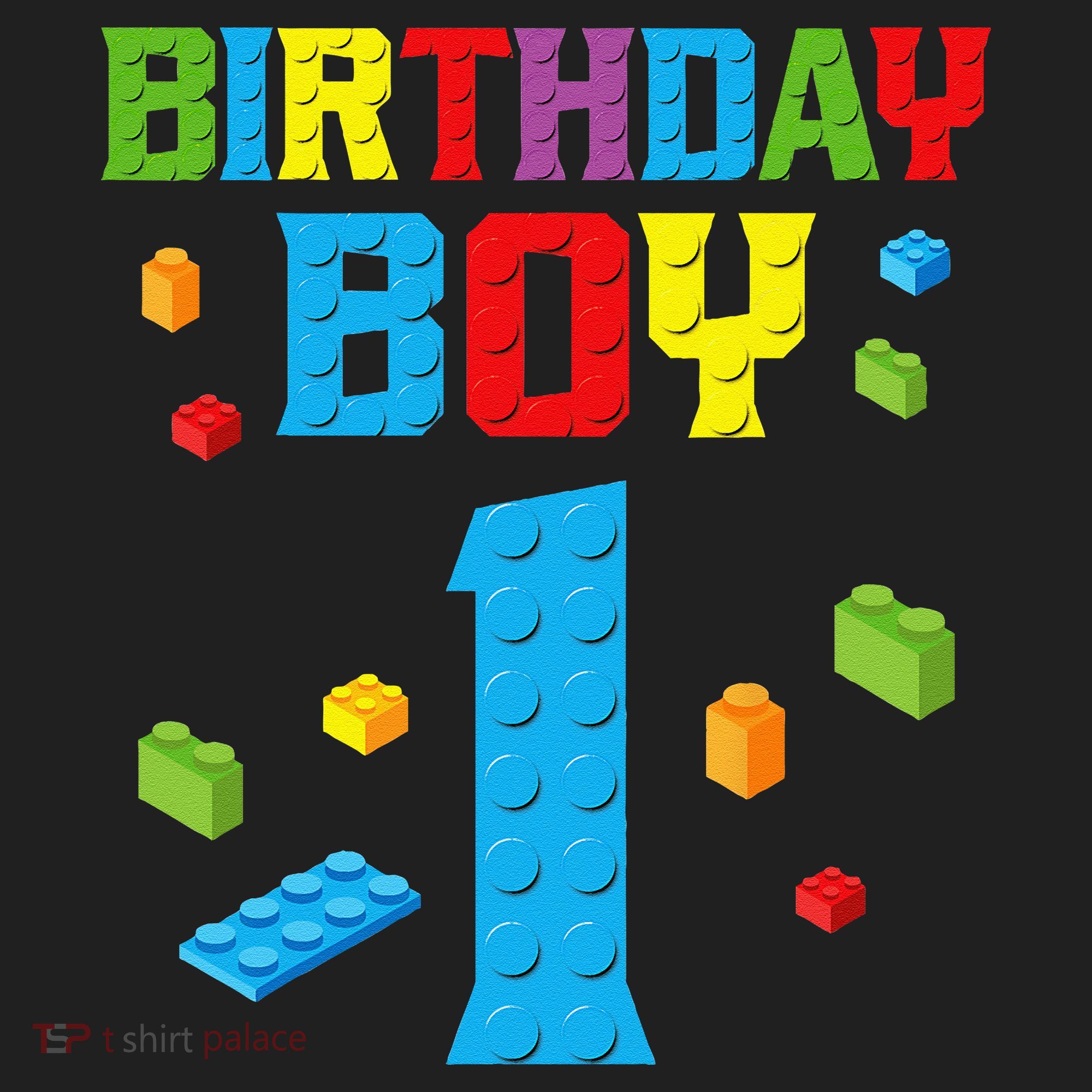 Master Builder 1st Birthday Boy 1 One Year Building Bricks Women's Sweatshirt