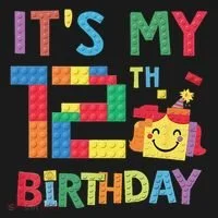 Master Builder 12th ItS My 12th Birthday Brick Blocks Doggie Tank thumb 4