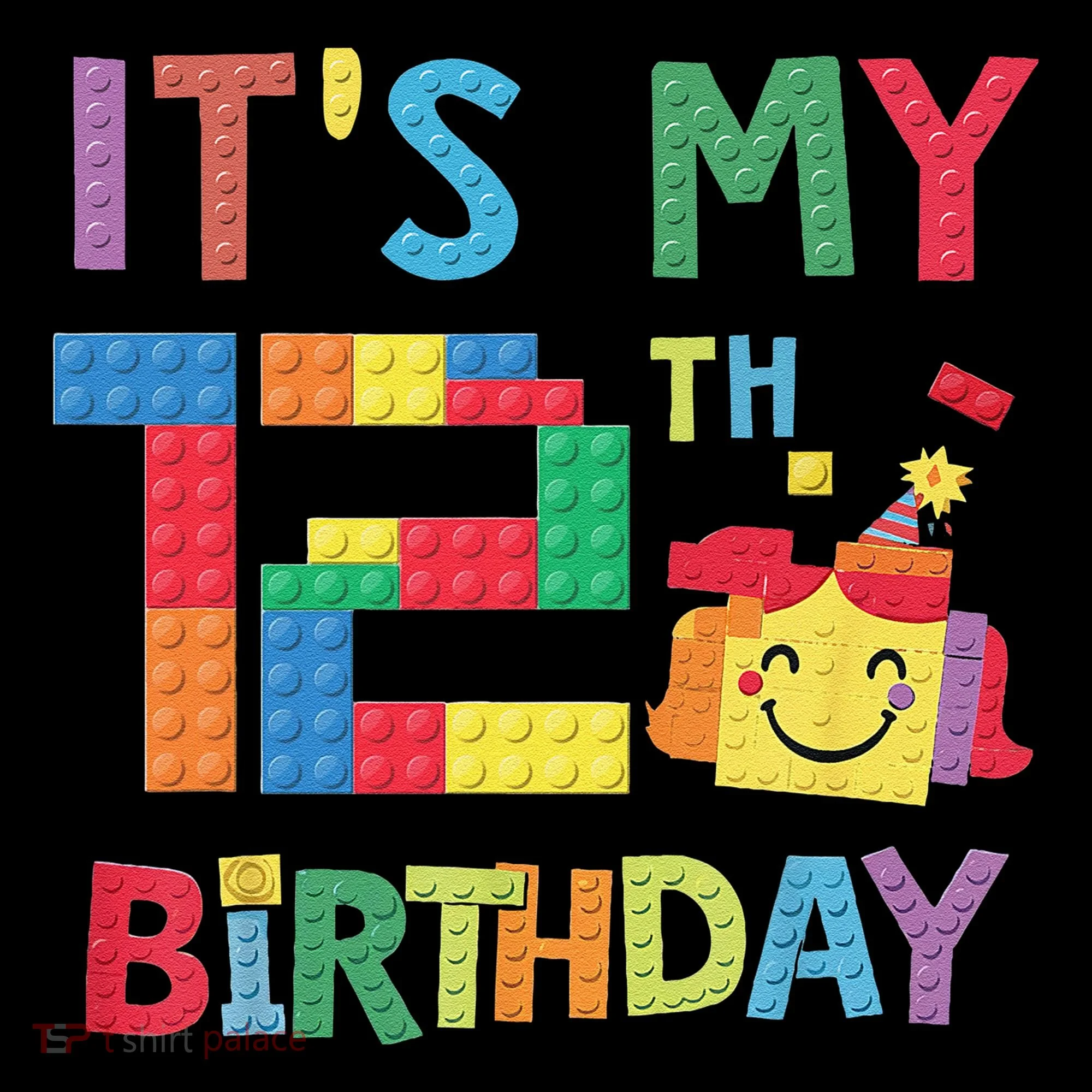 Master Builder 12th ItS My 12th Birthday Brick Blocks Coffee Mug