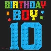Master Builder 10th Birthday Boy Ten 10 Year Building Bricks Women's Sweatshirt thumb 2