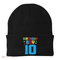 Master Builder 10th Birthday Boy Ten 10 Year Building Bricks Beanie thumb 0