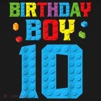 Master Builder 10th Birthday Boy Ten 10 Year Building Bricks Toddler Hoodie thumb 2