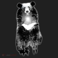 Moon Bear Wilderness Double Exposure Women's Sweatshirt thumb 2