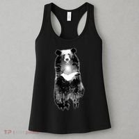 Moon Bear Wilderness Double Exposure Women's Tank Top thumb 3