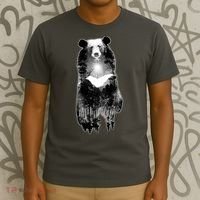 Moon Bear Wilderness Double Exposure T-Shirt thumb 3