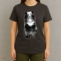 Moon Bear Wilderness Double Exposure T-Shirt thumb 4
