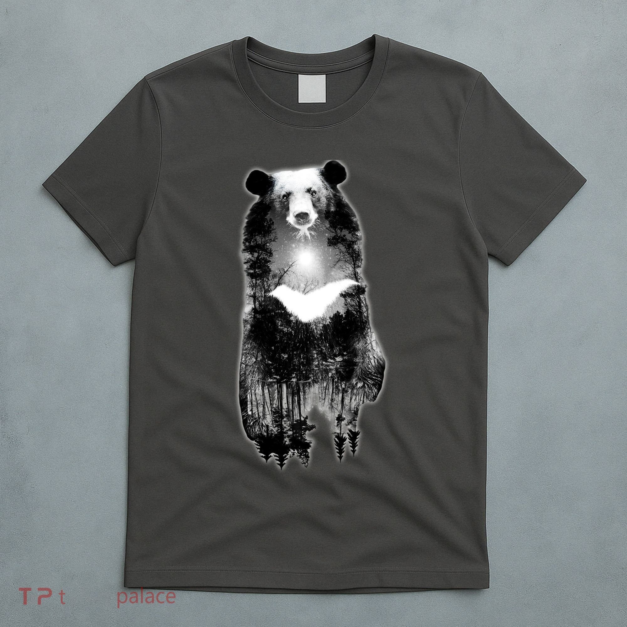Moon Bear Wilderness Double Exposure T-Shirt