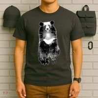 Moon Bear Wilderness Double Exposure T-Shirt thumb 6