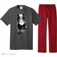 Moon Bear Wilderness Double Exposure Pajama Set thumb 0