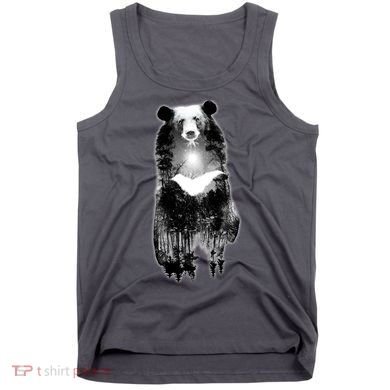 Moon Bear Wilderness Double Exposure Tank Top