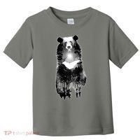 Moon Bear Wilderness Double Exposure Toddler T-Shirt thumb 0
