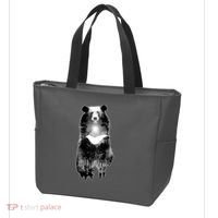 Moon Bear Wilderness Double Exposure Tote Bag thumb 3
