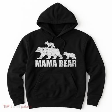 Mama Bear 2 Cubs Mama Bear Twin Mom 2 Hoodie