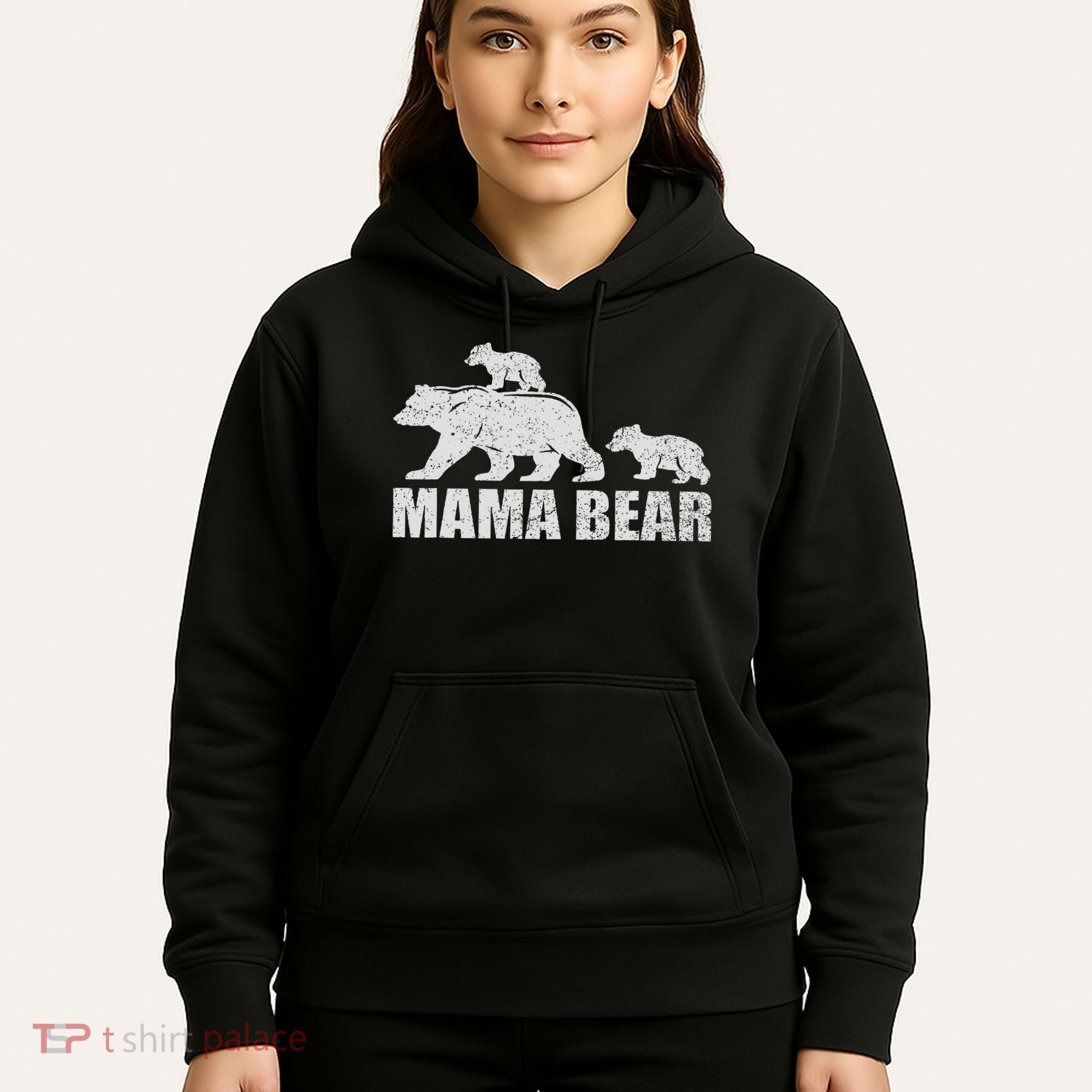 Mama Bear 2 Cubs Mama Bear Twin Mom 2 Hoodie