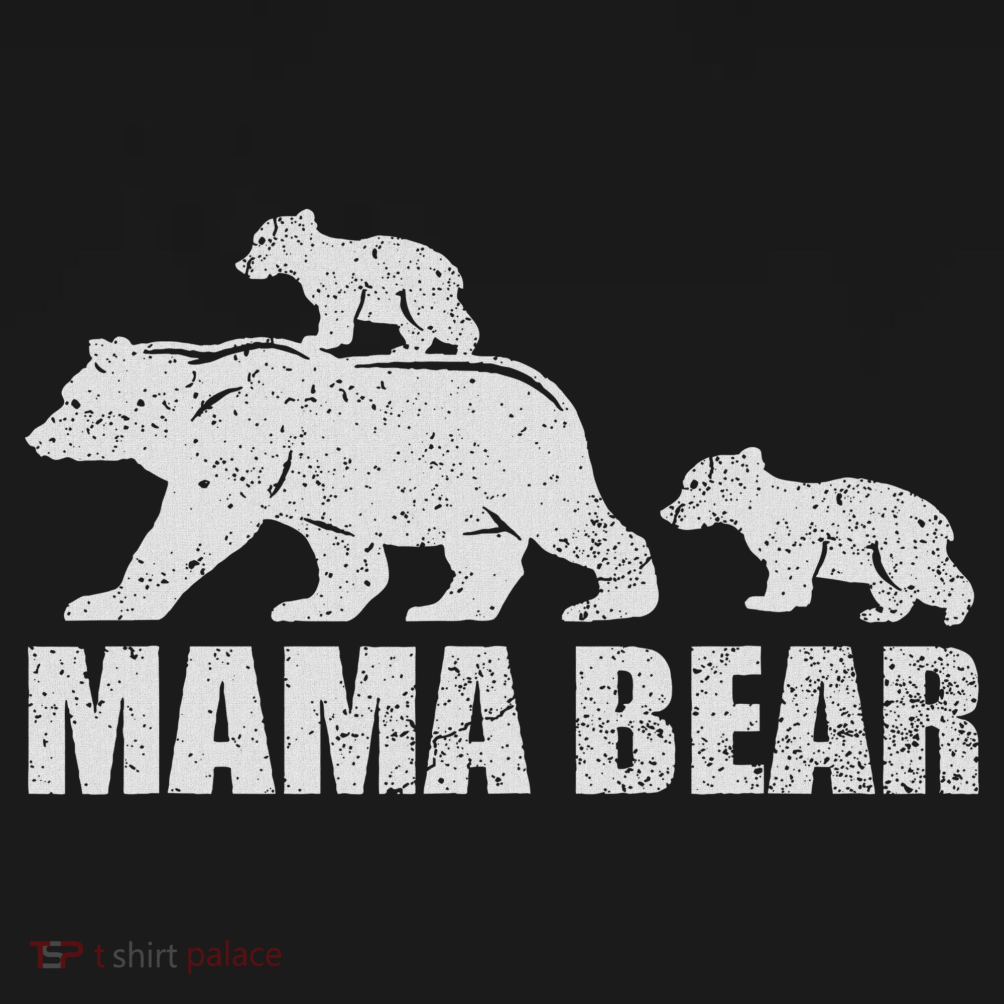 Mama Bear 2 Cubs Mama Bear Twin Mom 2 Hoodie