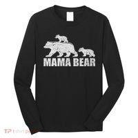Mama Bear 2 Cubs Mama Bear Twin Mom 2 Long Sleeve Shirt thumb 0