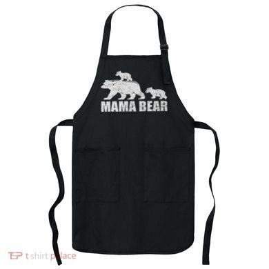 Mama Bear 2 Cubs Mama Bear Twin Mom 2 Apron