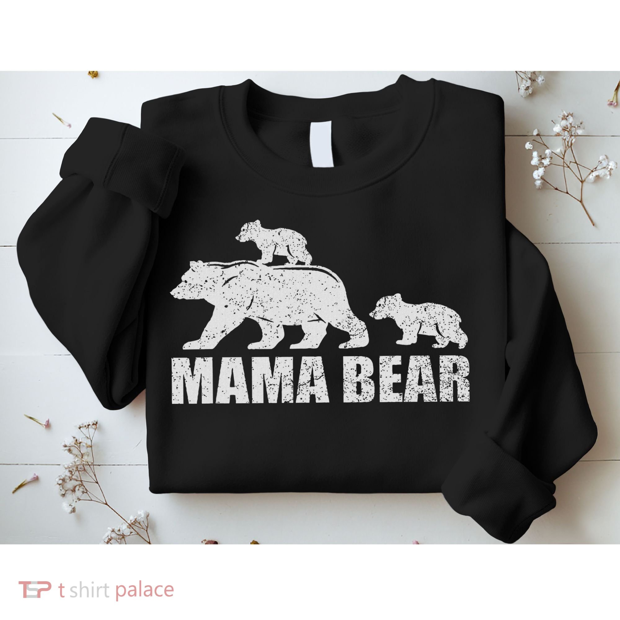 Mama Bear 2 Cubs Mama Bear Twin Mom 2 Sweatshirt