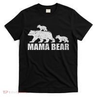 Mama Bear 2 Cubs Mama Bear Twin Mom 2 T-Shirt thumb 0