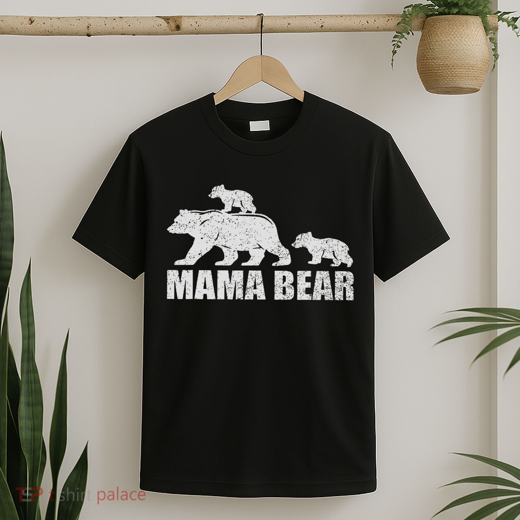 Mama Bear 2 Cubs Mama Bear Twin Mom 2 T-Shirt