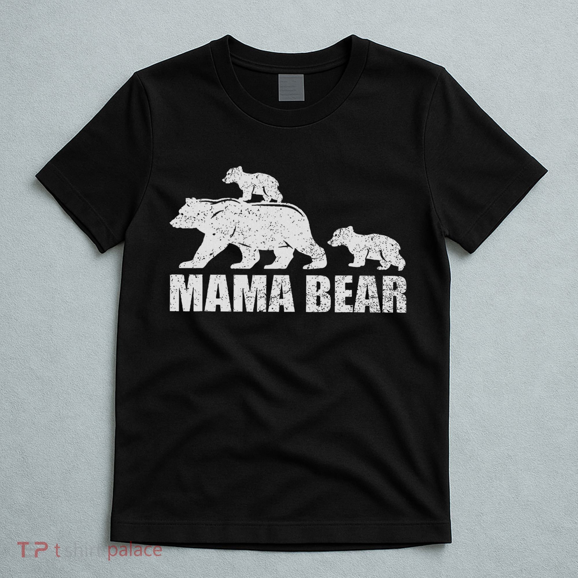 Mama Bear 2 Cubs Mama Bear Twin Mom 2 T-Shirt