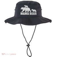 Mama Bear 2 Cubs Mama Bear Twin Mom 2 Bucket Hat thumb 0