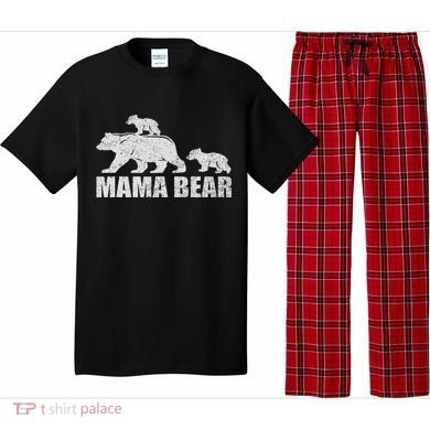 Mama Bear 2 Cubs Mama Bear Twin Mom 2 Pajama Set