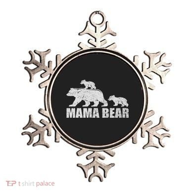 Mama Bear 2 Cubs Mama Bear Twin Mom 2 Ornament