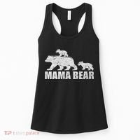 Mama Bear 2 Cubs Mama Bear Twin Mom 2 Women's Tank Top thumb 0