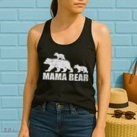 Mama Bear 2 Cubs Mama Bear Twin Mom 2 Women's Tank Top thumb 2