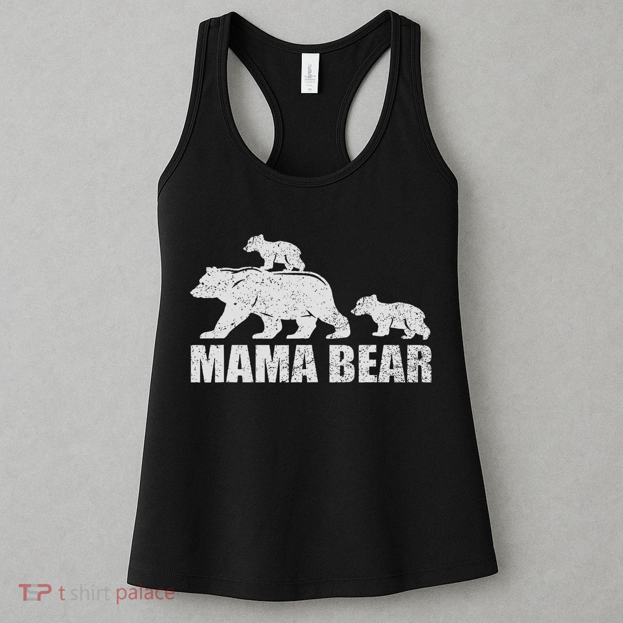 Mama Bear 2 Cubs Mama Bear Twin Mom 2 Women's Tank Top