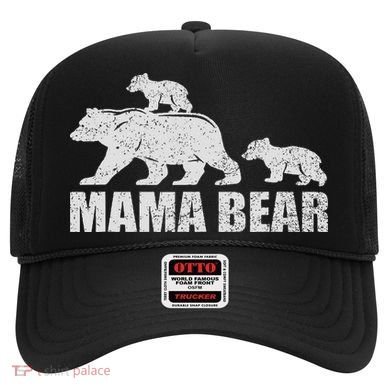 Mama Bear 2 Cubs Mama Bear Twin Mom 2 Hat