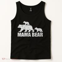 Mama Bear 2 Cubs Mama Bear Twin Mom 2 Tank Top thumb 2