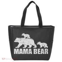 Mama Bear 2 Cubs Mama Bear Twin Mom 2 Tote Bag thumb 0