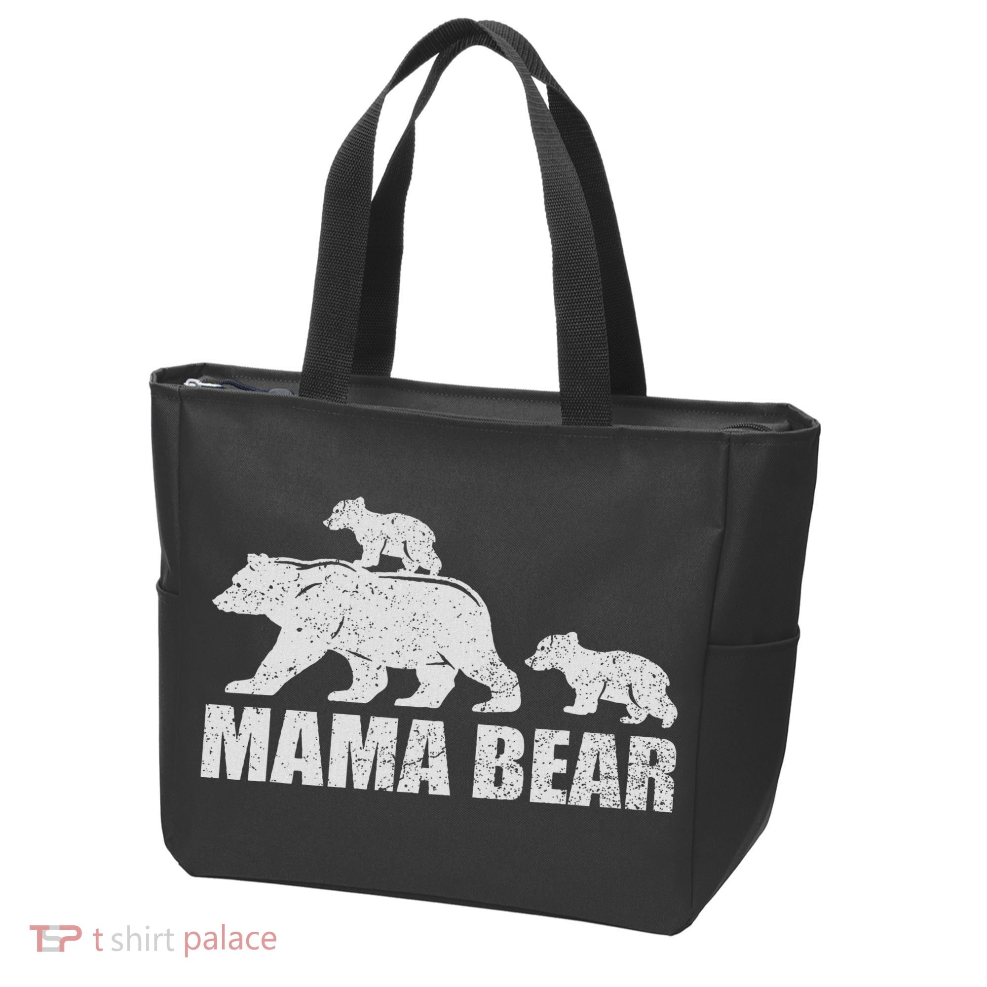 Mama Bear 2 Cubs Mama Bear Twin Mom 2 Tote Bag