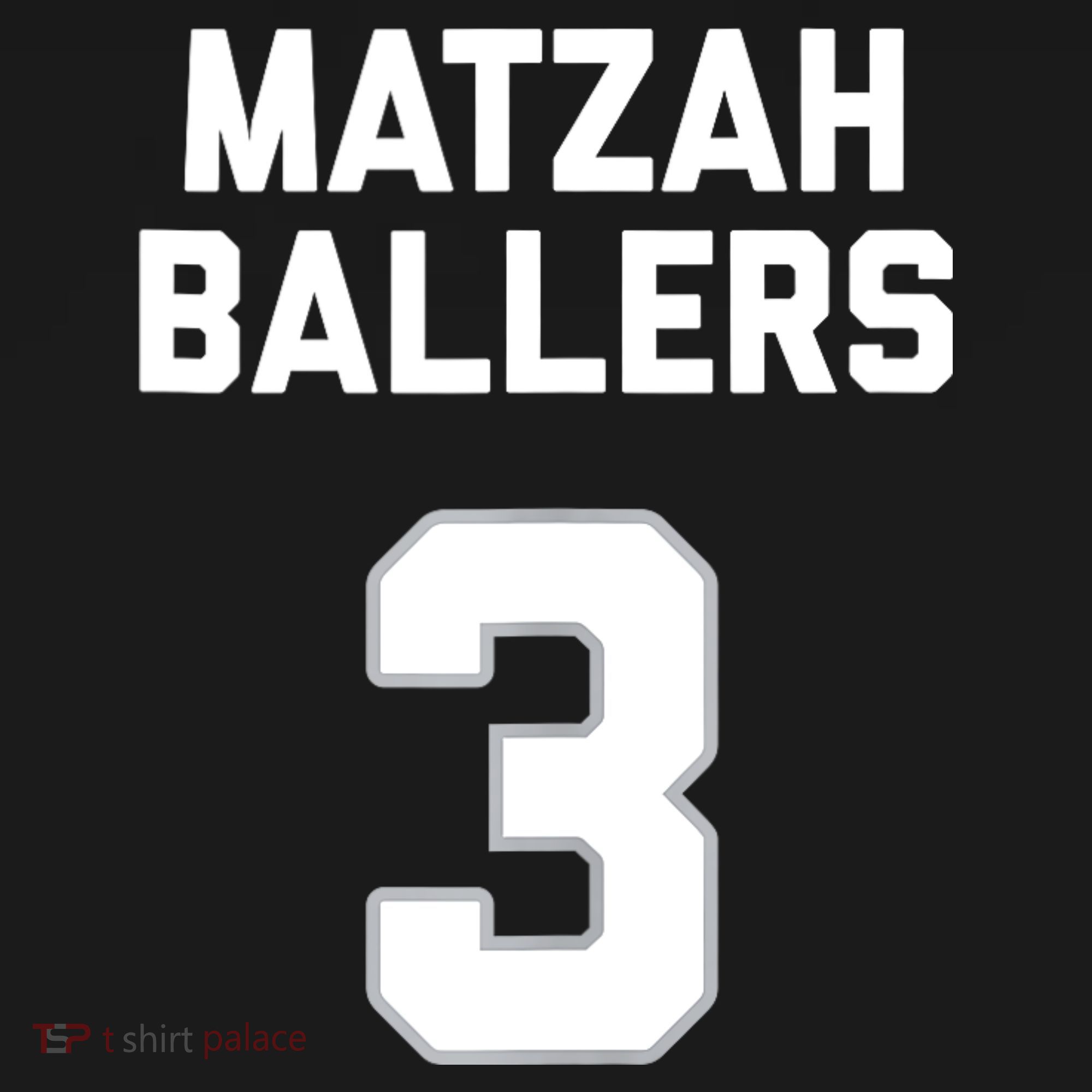 Matzah Baller 3 Funny Jewish Matzo Ball Pun Basketball Team Women's Tank Top