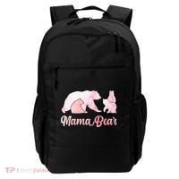 Mama Bear 3 Cubs Mom Bear Awesome Camping Gift Backpack thumb 0