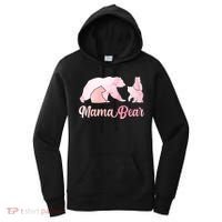 Mama Bear 3 Cubs Mom Bear Awesome Camping Gift Women's Hoodie thumb 0