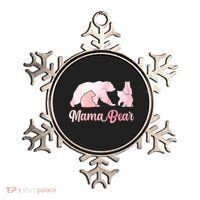 Mama Bear 3 Cubs Mom Bear Awesome Camping Gift Ornament thumb 0