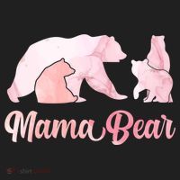 Mama Bear 3 Cubs Mom Bear Awesome Camping Gift Hat thumb 2