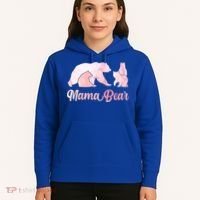 Mama Bear 3 Cubs Mom Bear Awesome Camping Gift Hoodie thumb 5