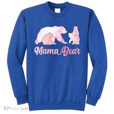 Mama Bear 3 Cubs Mom Bear Awesome Camping Gift Sweatshirt