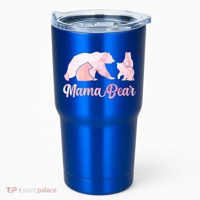 Mama Bear 3 Cubs Mom Bear Awesome Camping Gift Tumbler
