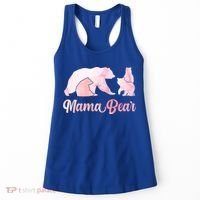 Mama Bear 3 Cubs Mom Bear Awesome Camping Gift Women's Tank Top thumb 0