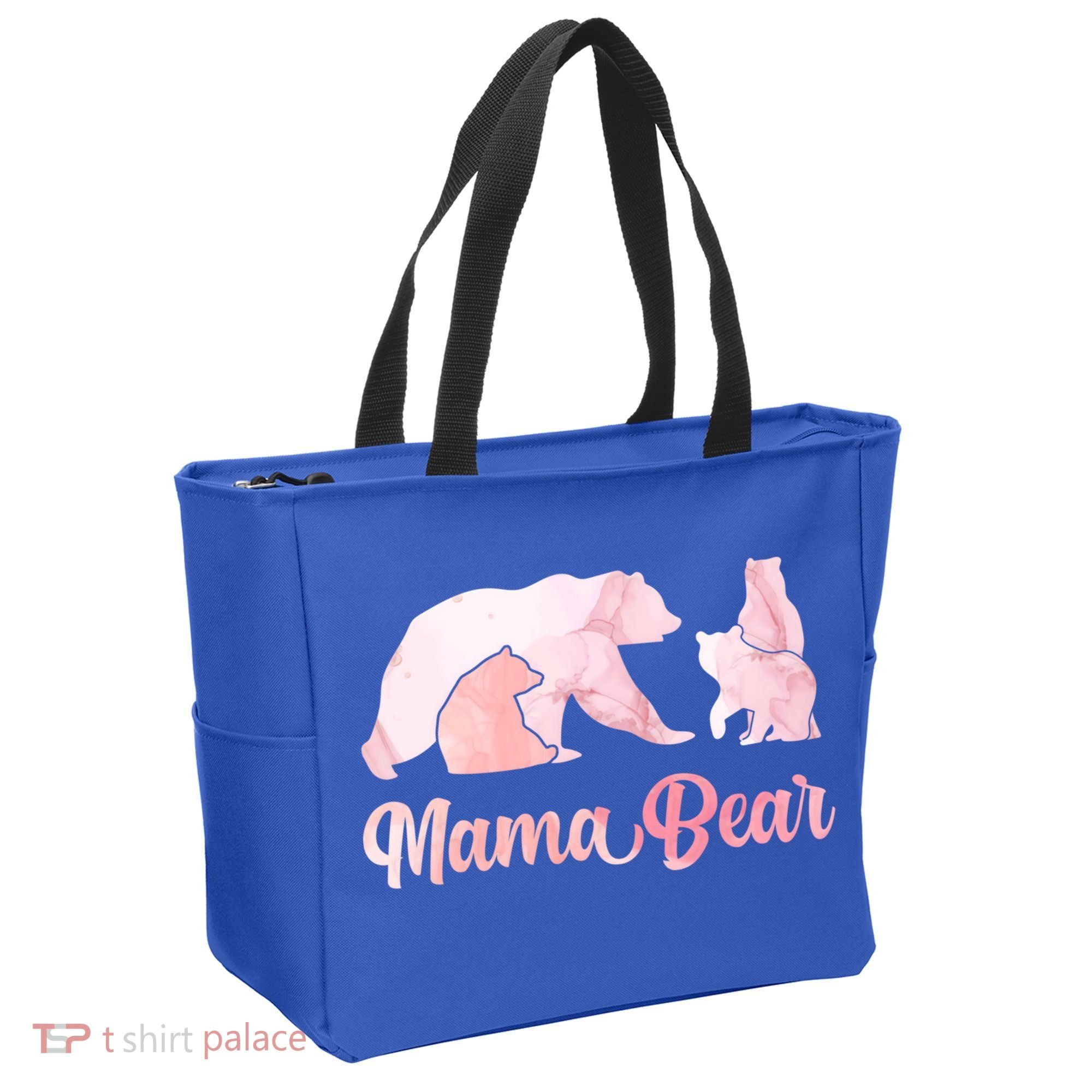 Mama Bear 3 Cubs Mom Bear Awesome Camping Gift Tote Bag