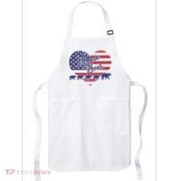 Mama Bear 4th Of July 4 Cubs Usa Flag Heart Apron thumb 0